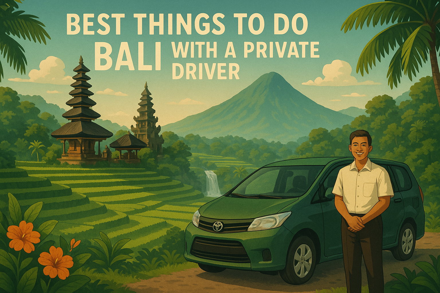 best thing to do in bali with a bali private driver